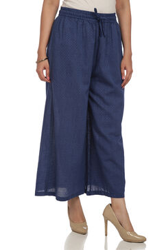 Indigo Cotton Palazzo image number 1