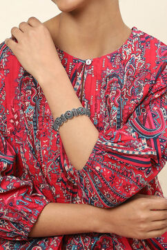 Pink-Green Alloy Bangles image number 1