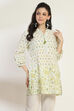 Green Cotton Straight Kurti image number 6