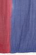Maroon & Blue Cotton Stole image number 3
