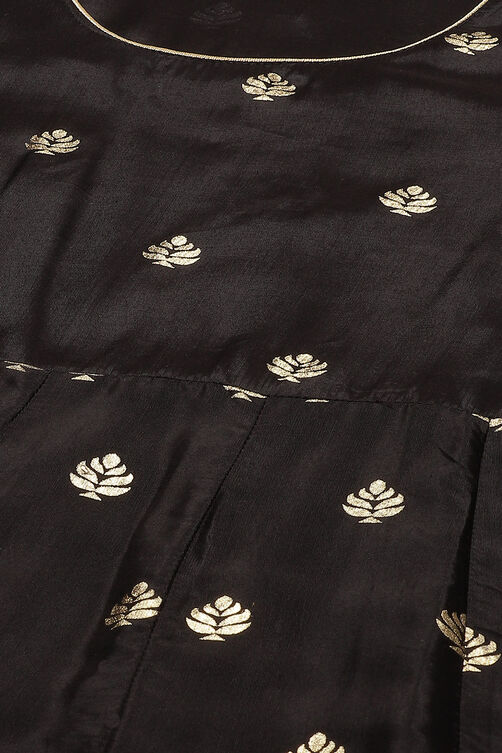 Maroon Kalidar Printed Suit Set image number 1