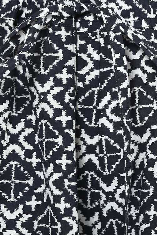 Black Cotton Skirt image number 5
