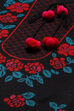 Black Acrylic Straight Kurta image number 1