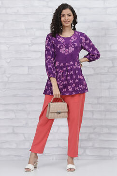 Phalsa LIVA Straight Indie Top image number 3