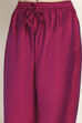 Purple Viscose Straight Set image number 2