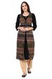 Beige Viscose Rayon Fusion Pants image number 1