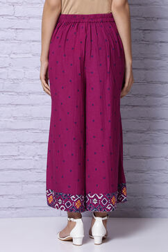 Phalsa Viscose Palazzo image number 4