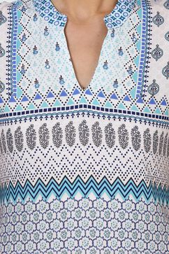 Blue A-Line Viscose Rayon Kurta image number 4