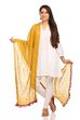 Beige Cotton Stole image number 0