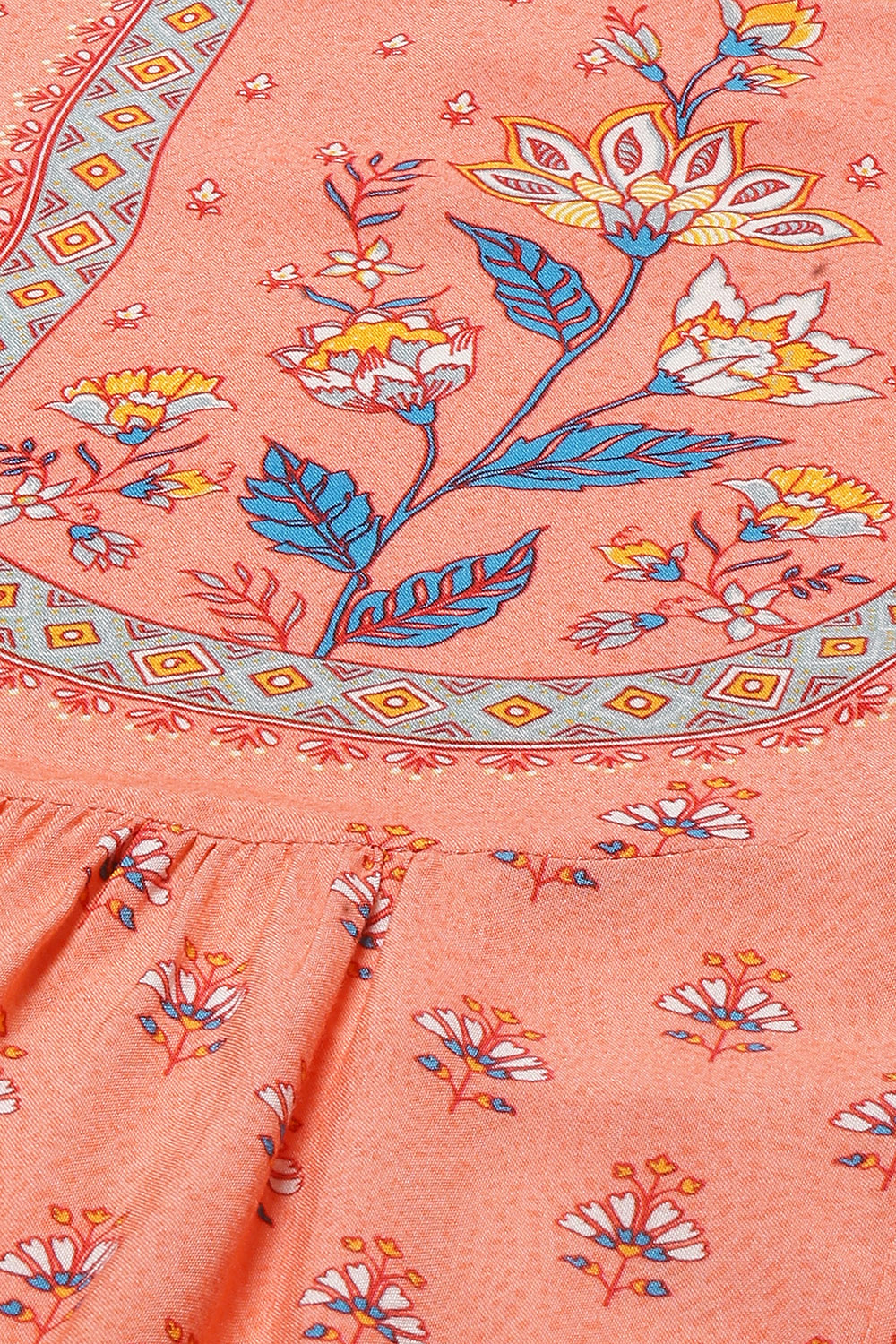 Coral LIVA Flared Indie Top image number 1