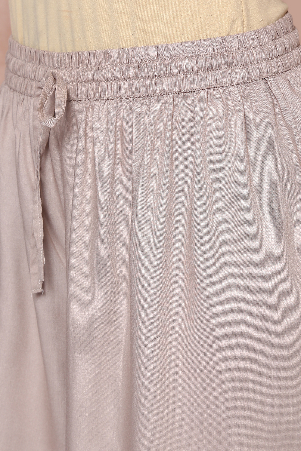 Brown Viscose Rayon Straight Suit Set image number 5