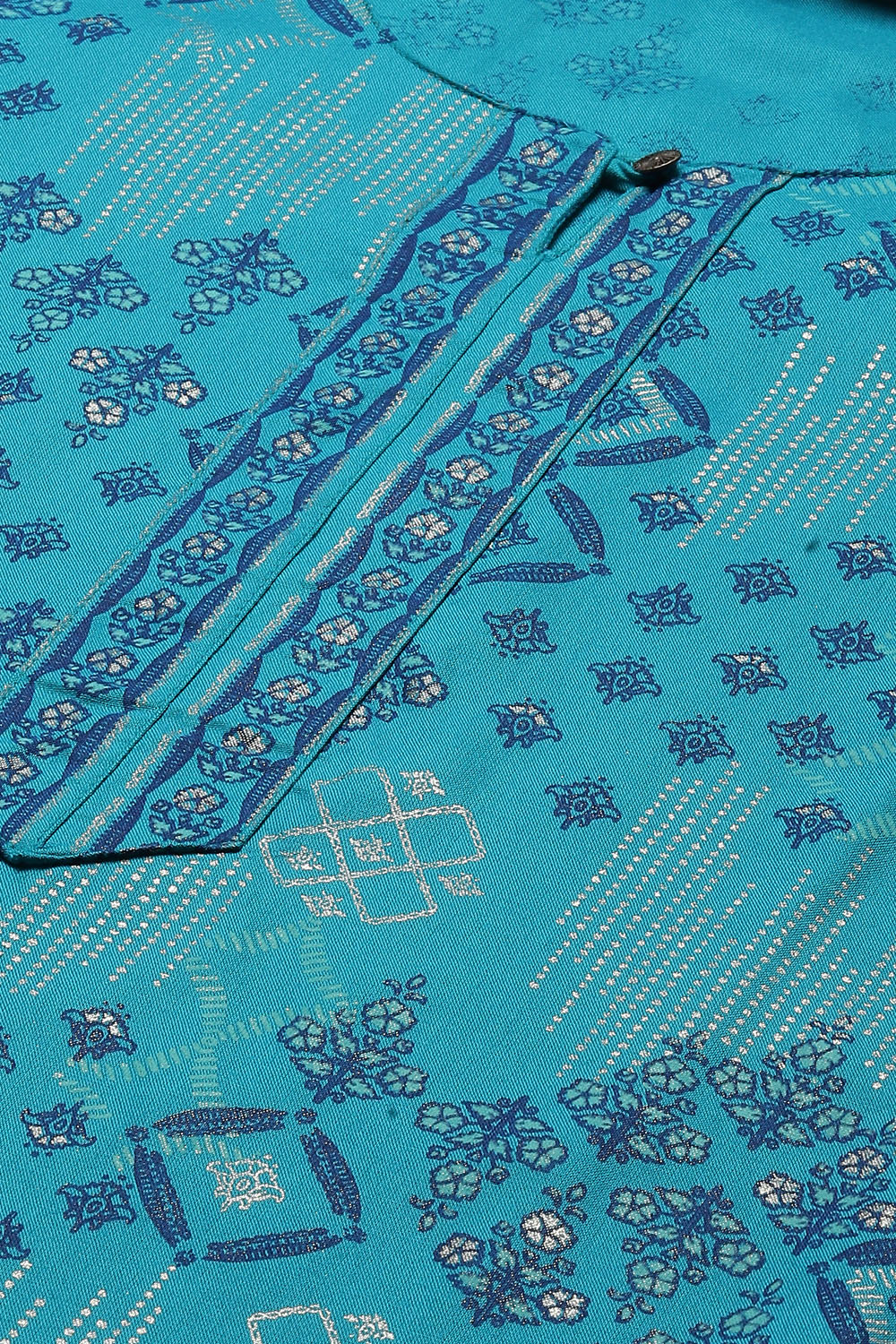 Aqua LIVA Straight Kurta image number 1