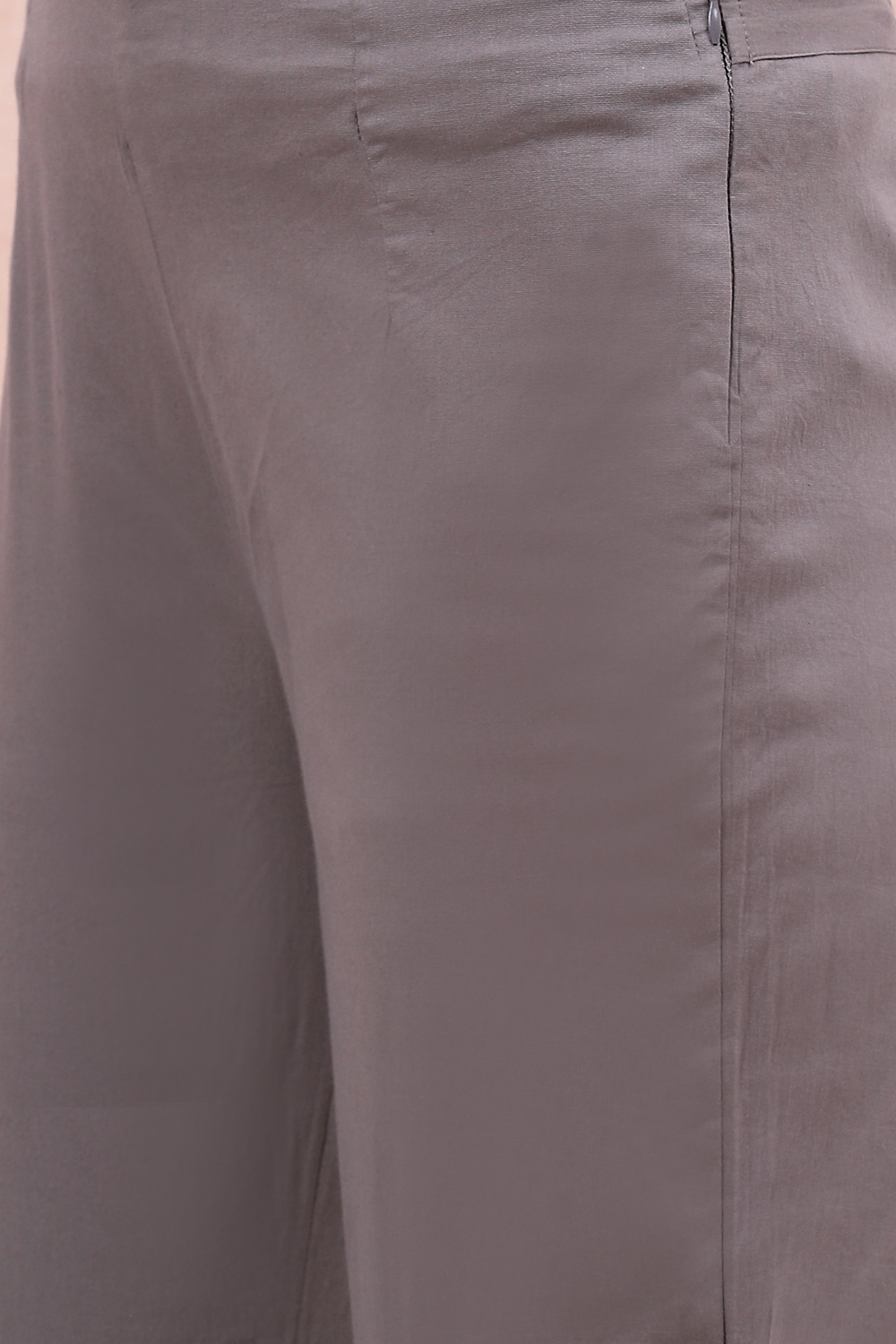 Light Pink Cotton Fusion Pants image number 2