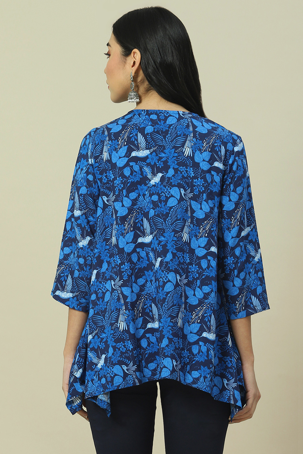 Blue LIVA Indie Top image number 4